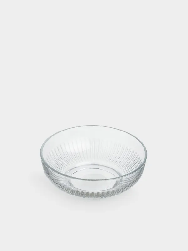 Салатник, 17х6 см, 800 мл, с крышкой, стекло Р/пластик, Madeira, image-3