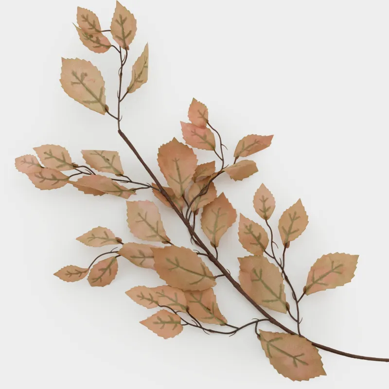 Сәндік бұтақ, 97 см, полиэстер/қағаз Күзгі жапырақтар, Slight frost decor, image-1