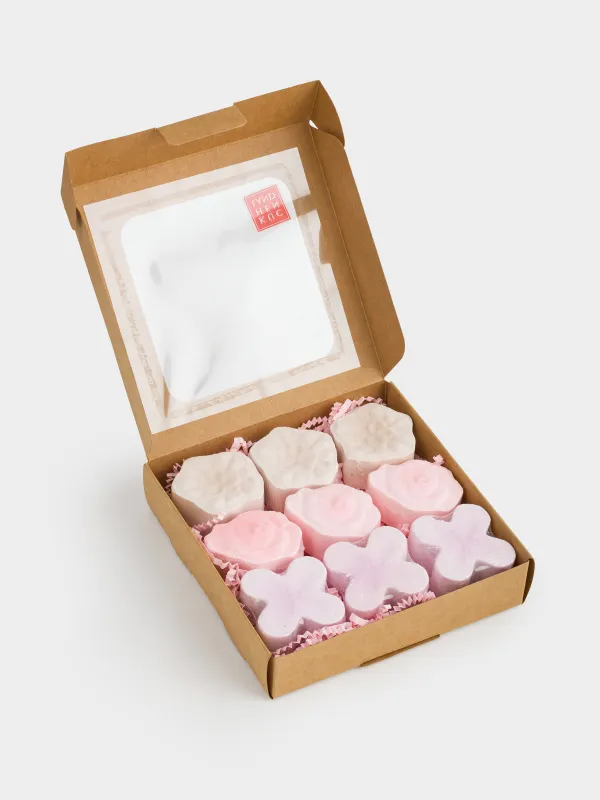 Ваннаға арналған бомба, 270 гр, 9 дана, қорапта, Жеміс-гүлді, Гүлдер, Flower spa, image-5