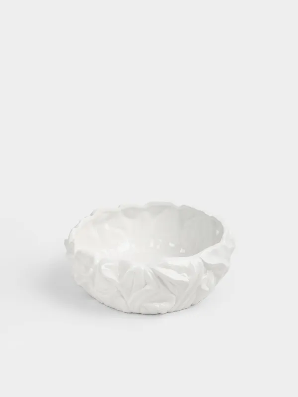 Ваза для фруктов, керамика D, Calla white, image-1