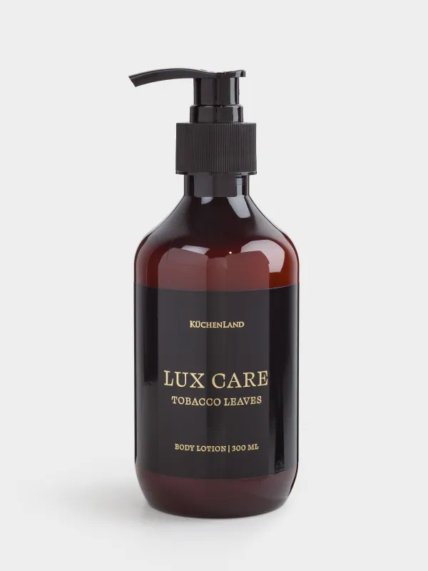 Денеге арналған лосьон, 300 мл, ылғалдандырады, Tobacco leaves, Lux care, image-0