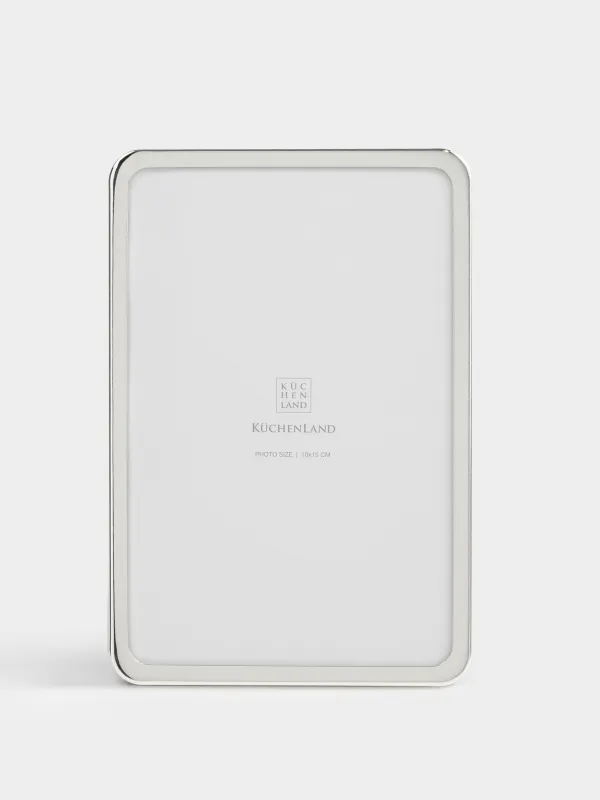 Фото жиектеме, 11х16 см, металл/шыны, күміс, Fantastic, image-5