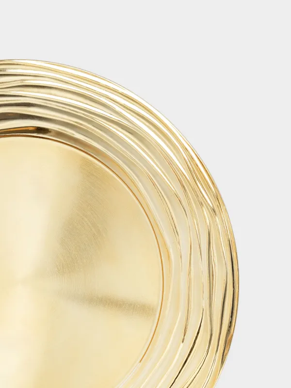 Тарелка подстановочная, 33 см, Волны, Plastic wave, image-3