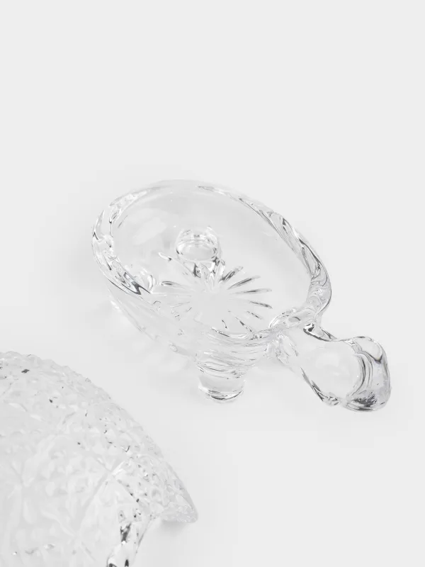 Уылдырыққа арналған ыдыс, 12 см, қақпағы бар, шыны Р, Тасбақа, Paradise island, image-5