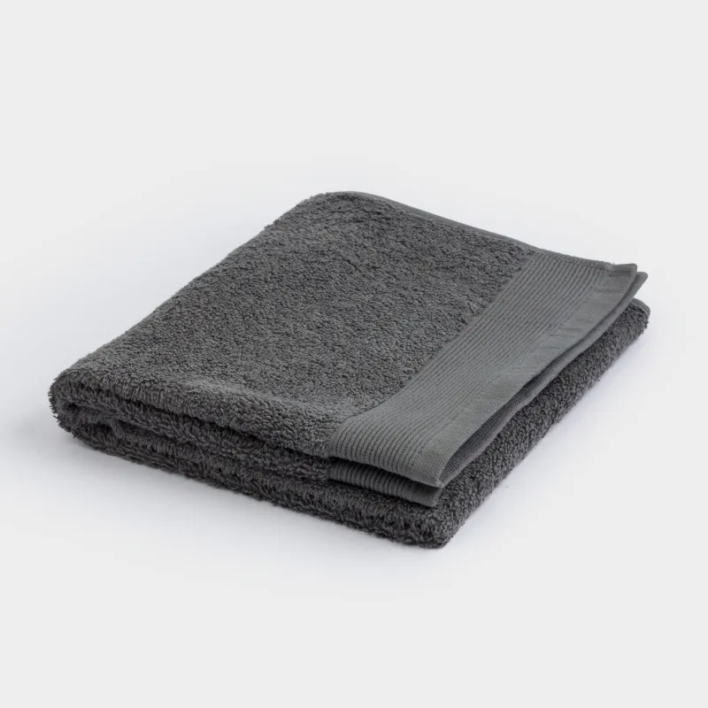 Полотенце, 50х90 см, хлопок, серое, Vari cotton, image-0