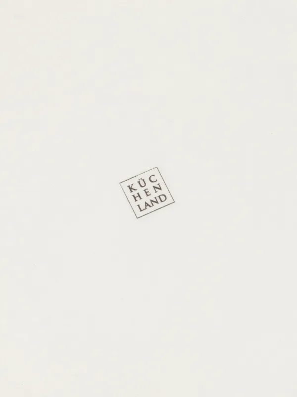 Блюдо, 24 см, керамика D, белое, Мимоза, Crumple flower, image-5