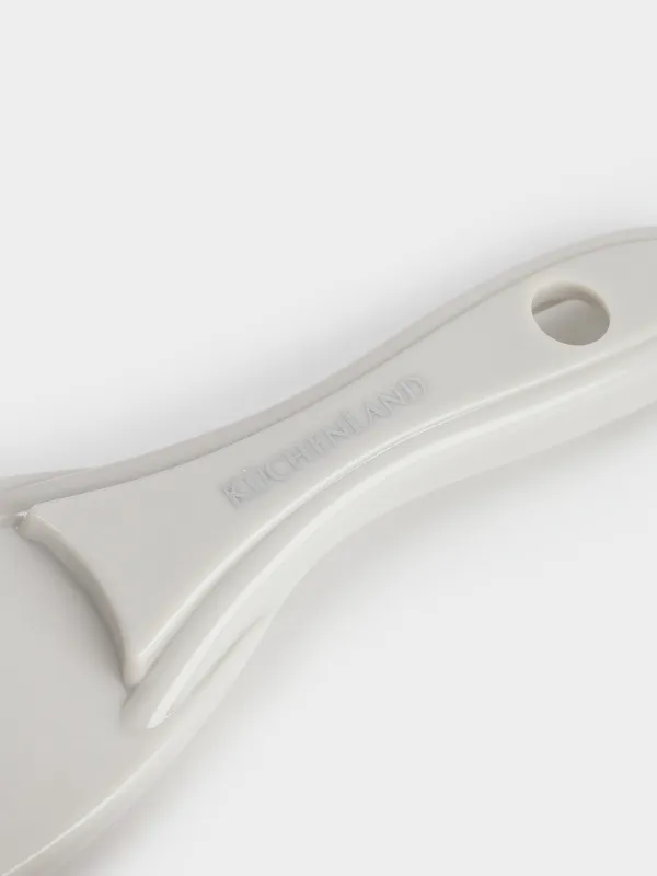 Терка для чеснока, 17 см, с держателем, сталь/пластик, серая, Soft kitchen, image-4