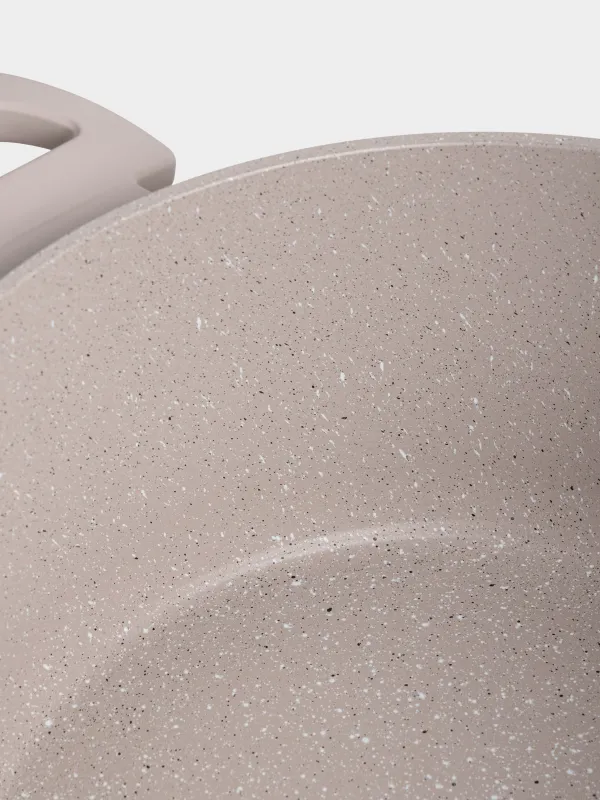 Набор посуды, 4 пр, с покрытием, алюминий, серый, Ginelli, image-3