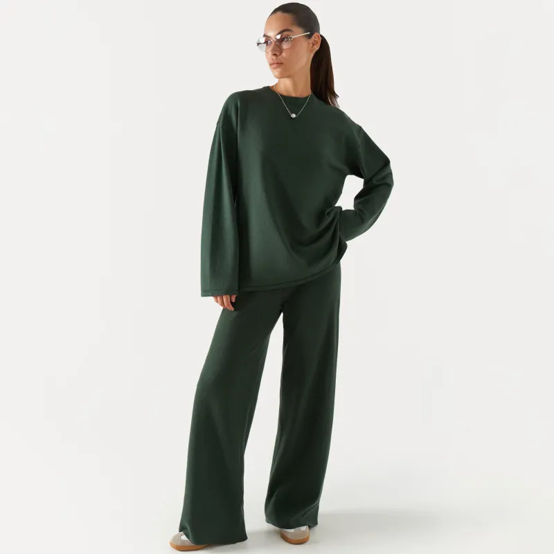 Әйелдер шалбары, өлшемі L, вискоза/полиэстер/нейлон, жасыл, Evelina