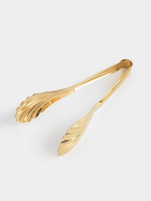 Асүйлік қысқыштар, 23 см, болат, алтын, Қабыршақтар, Classic gold, image-3