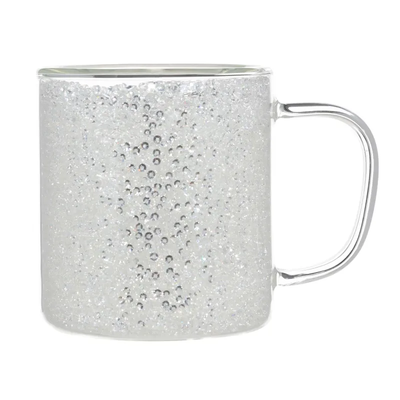 Кружка, 300 мл, шыны B, ішінде күміс кристалдары бар, Air decor, image-1