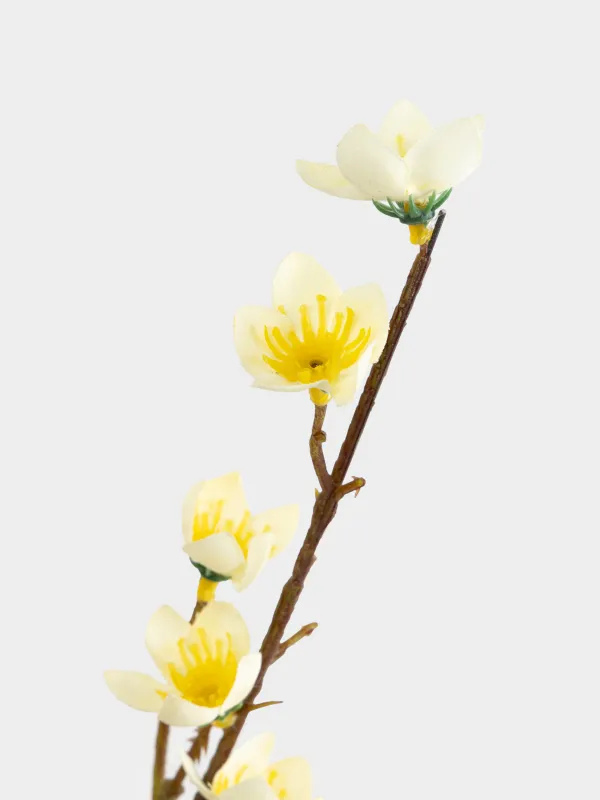 Сәндік бұтақ, 70 см, полиэстер/пластик, Гүлденген алхоры, Flower garden, image-3