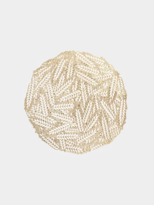 Салфетка под приборы, 38 см, Колосья, Azhur Grid, image-0