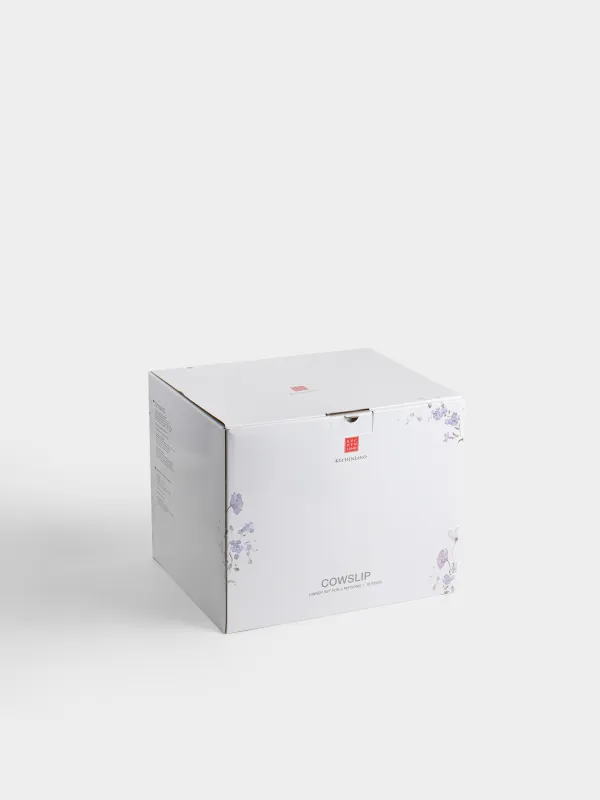 Сервиз обеденный, 6 перс, 19 пр, фарфор N, белый, Полевые цветы, Cowslip, image-7