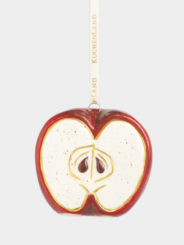 Игрушка елочная, 7 см, Яблоко, Fruits, image-0