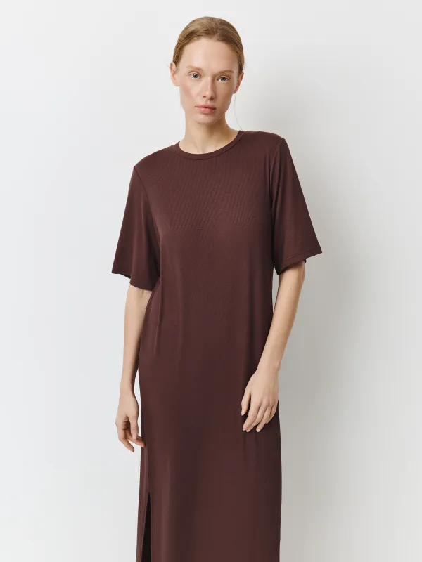 Платье женское, домашнее, с коротким рукавом, Callisto, image-1