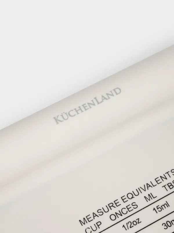 Кондитерлік қалақ, 13 см, сызғышпен, силикон, сарғылт-қоңыр, Bakery, image-4