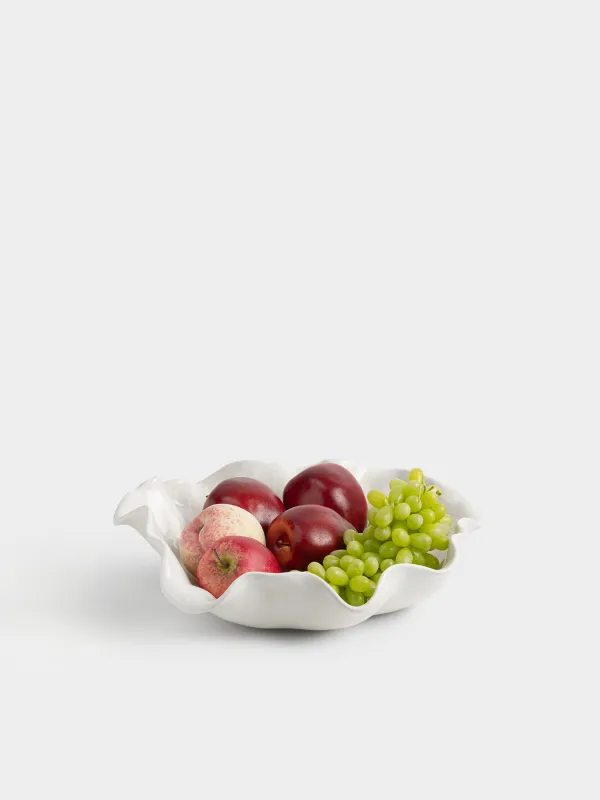 Ваза для фруктов, 34х10 см, Мятый эффект, Crumple, image-4