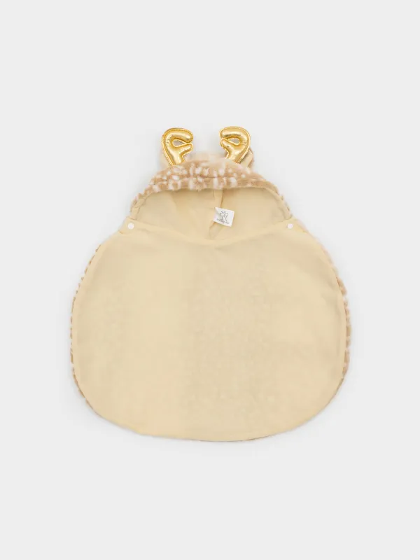 Жануарларға арналған костюм, 40 см, өлшемі L/XL, карнавалдық, полиэстер, қоңыр, Бұғы, Christmas pet, image-5