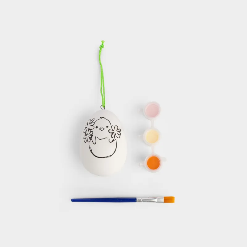 Шығармашылыққа арналған жиынтық, 1 зат, гипс, кескіндеме, Балапаны мен Пасха жұмыртқасы, Creative