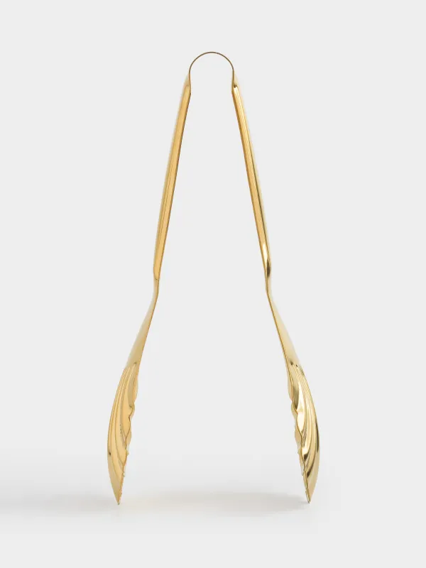 Асүйлік қысқыштар, 23 см, болат, алтын, Қабыршақтар, Classic gold, image-2