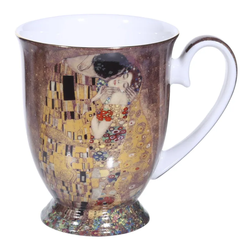 Кружка, 280 мл, 2 шт, фарфор F, Климт, Art, image-1