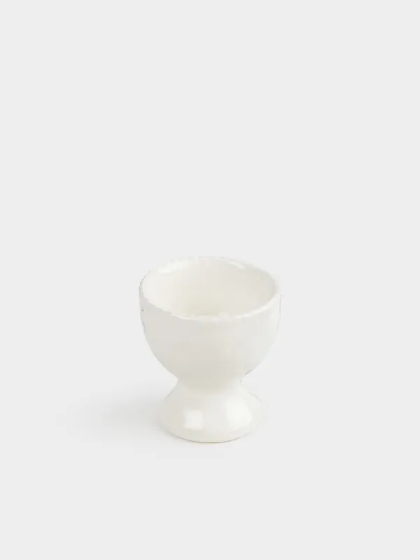 Жұмыртқа тұғыры, 6 см, керамика, ақ, Easter gold, image-1