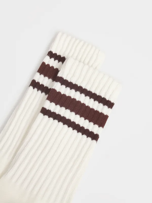 Носки женские, в рубчик, Полосы, Rib basic, image-2