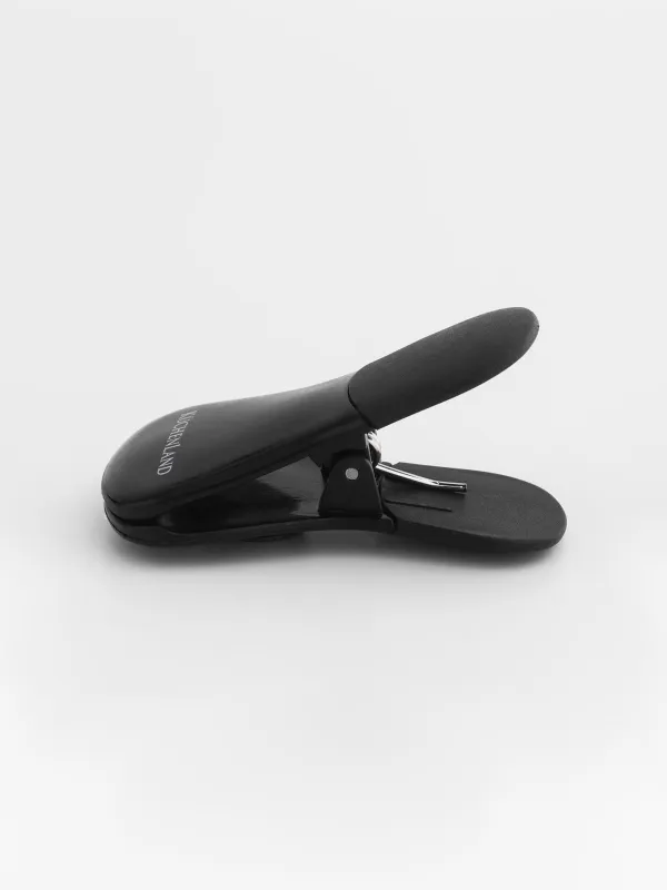 Пакет қысқышы, 7 см, магниті бар, пластик, қара, клипс, Black style, image-3