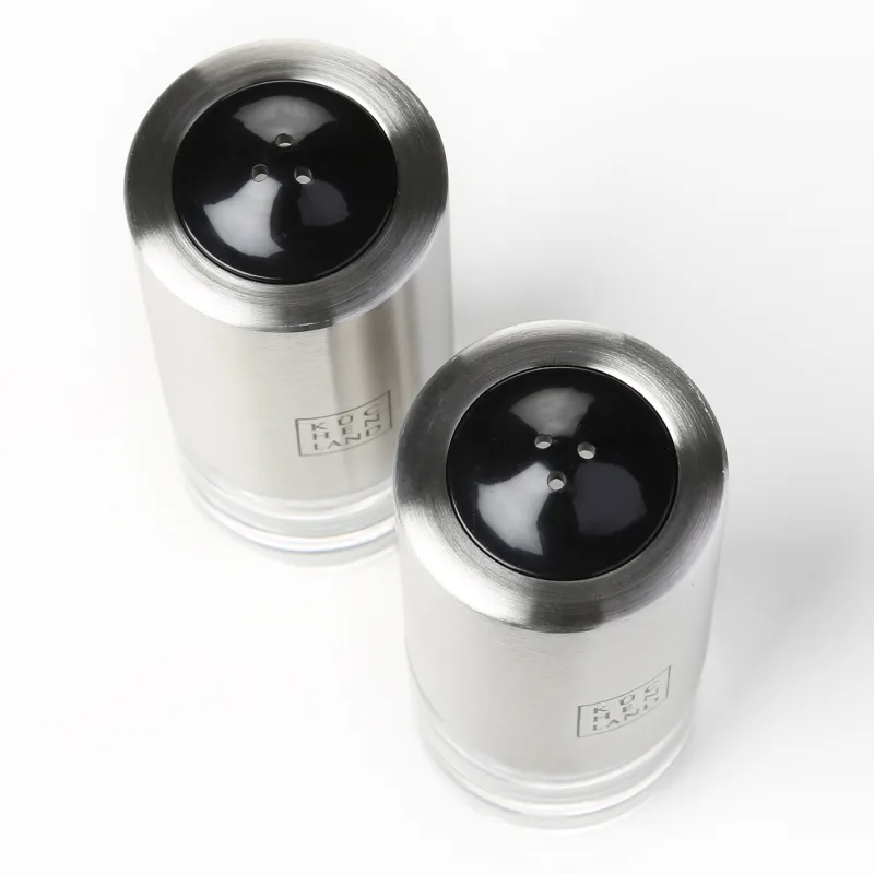 Тұз және бұрыш жинағы, 13 см, түпқойма, акрил/болат, Spices, image-3