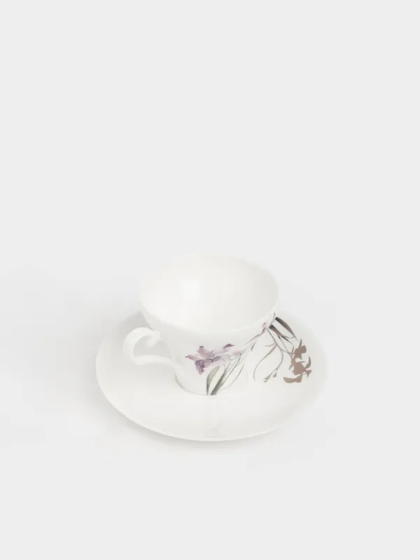 Пара чайная, 180 мл, Ирисы, Iris garden, image-1