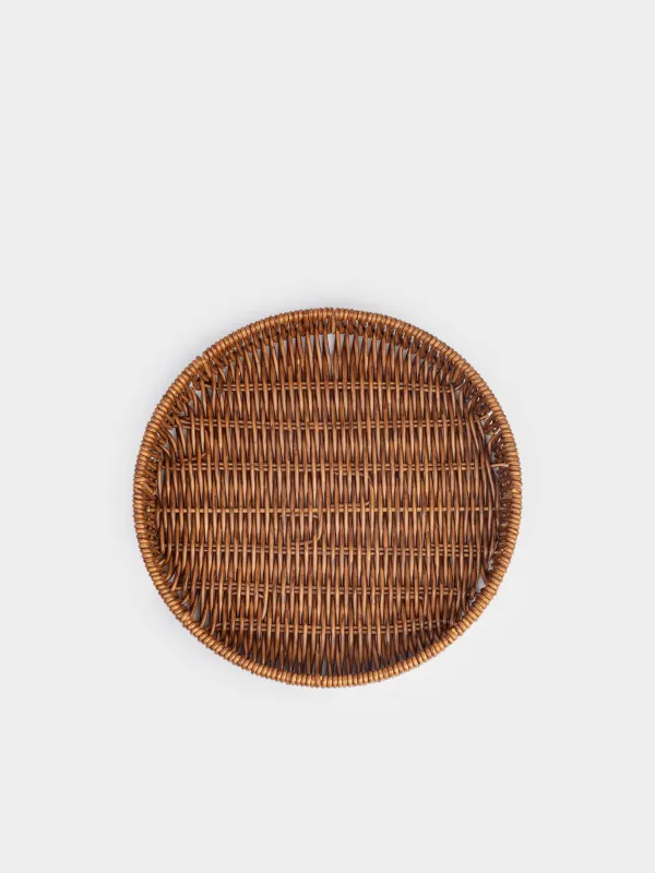 Науа, 25 см, ротан, дөңгелек, қоңыр, Blendy, image-4
