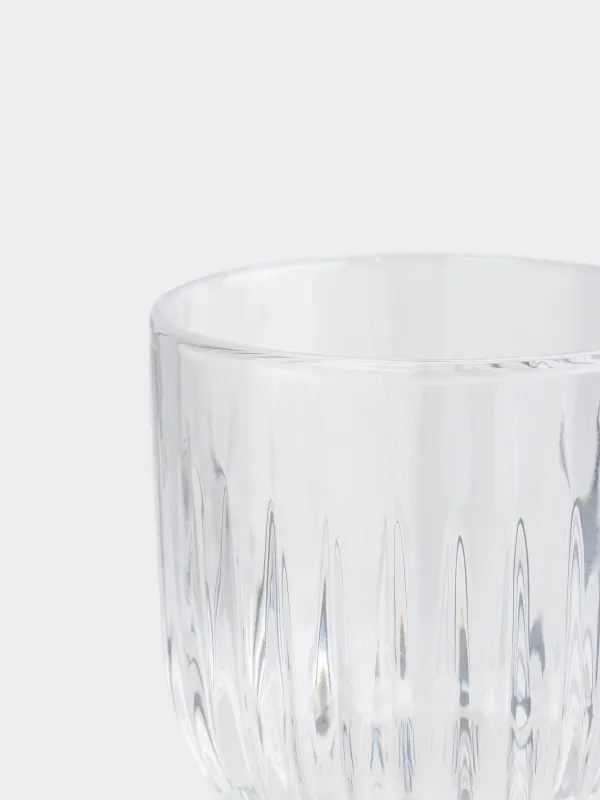 Шарап бокалы, 350 мл, шыны Р, Алтын аяқ, Patina, image-3