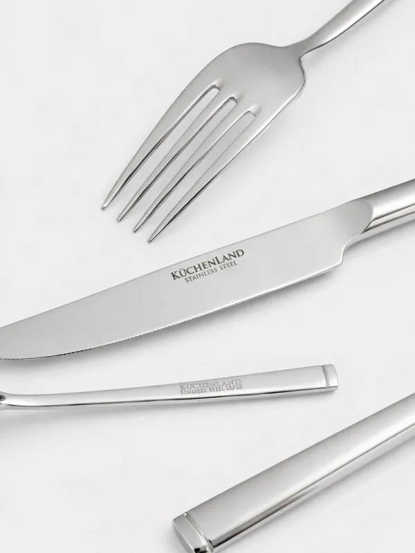 Ас құралдары, 6 тұлға, 24 зат, Болат, Madrid, image-6