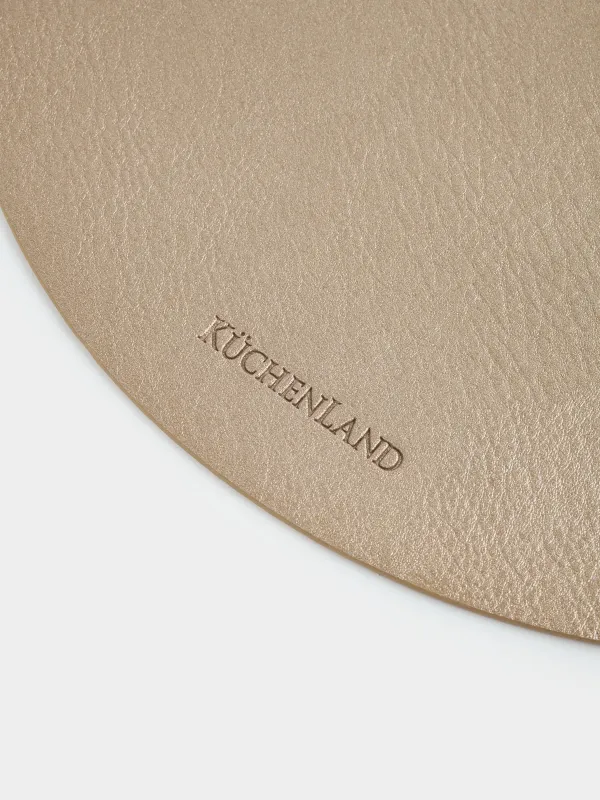 Аспаптарға арналған майлық, 33 см, ПВХ, дөңгелек, құмды және сарғылт-қоңыр, Rock, image-2