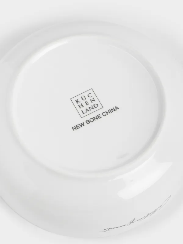 Салатник, 16х6 см, 700 мл, фарфор N, белый, Полевые цветы, Cowslip, image-4