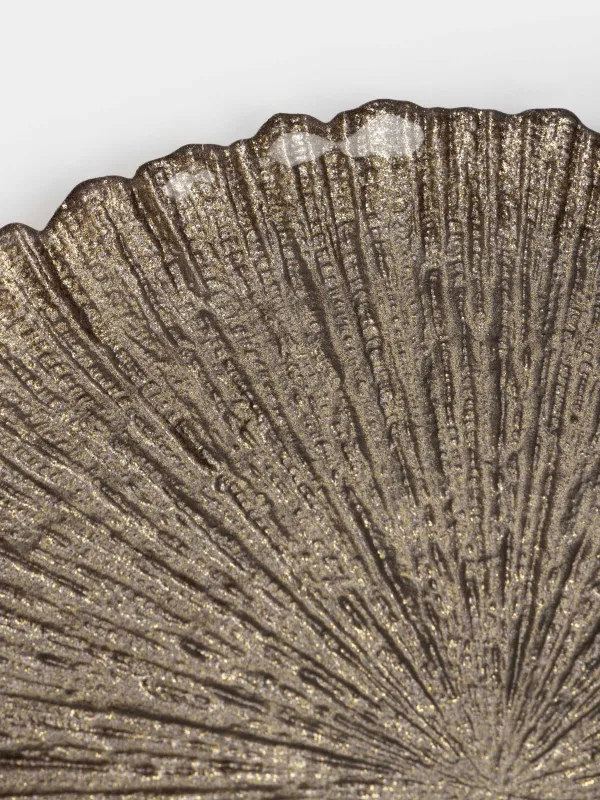 Түскі ас тәрелкесі, 28 см, шыны, қоңыр, Raisen, image-3