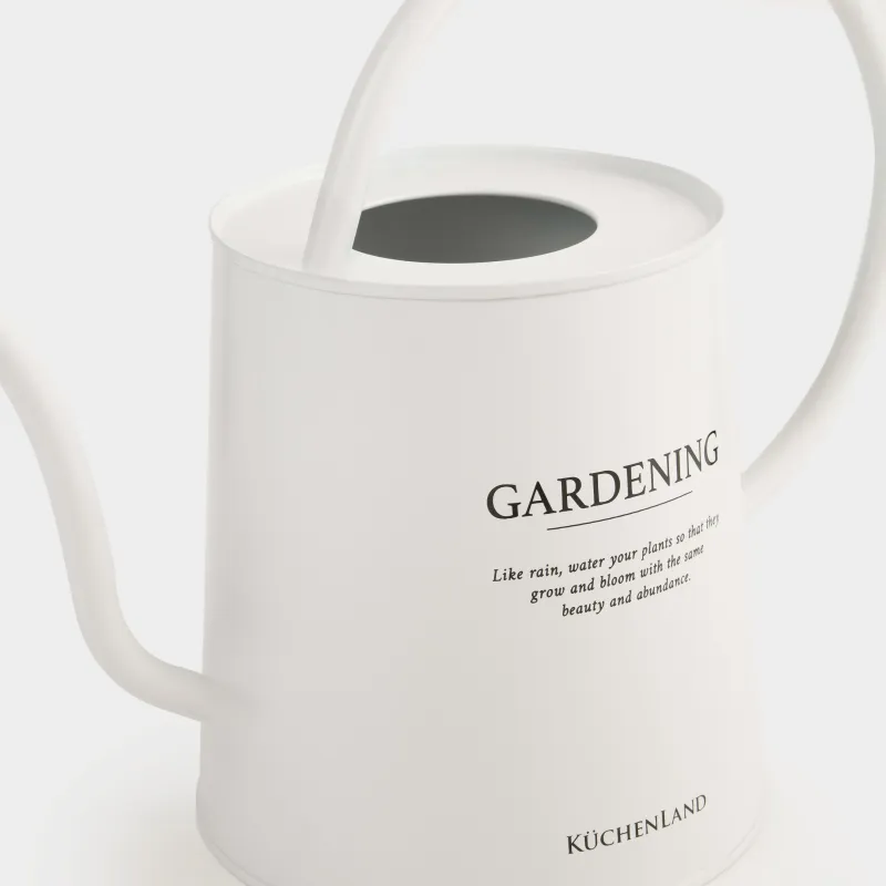 Су құйғыш, 2 л, металл, сүт түстес, Gardening, image-2