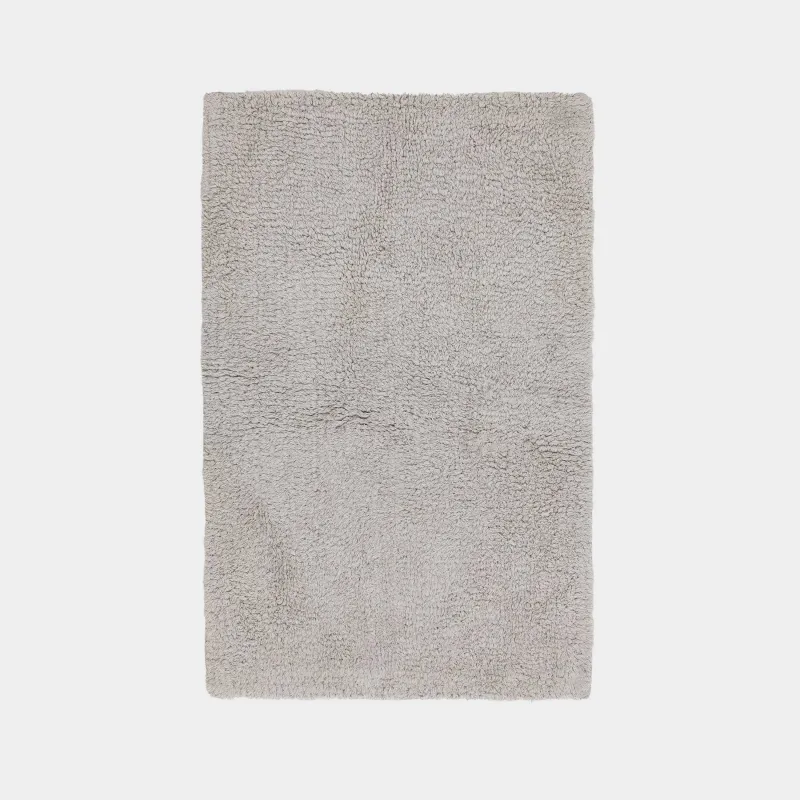 Кілемше, 50х80 см, мақта, сұр, Cottony