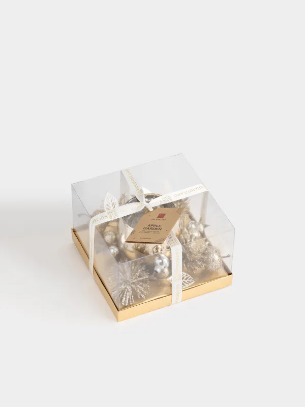 Подсвечник, 15x10 см, для чайной свечи, Яблоки, Apple garden, image-4