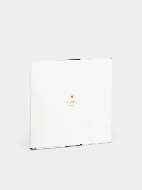 Тарелка обеденная, 27х25 см, фарфор P, белая, Synergy, image-6