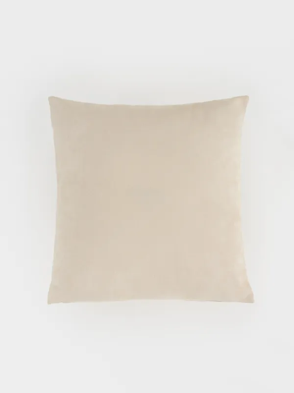 Сәндік жастық, 45х45 см, полиэстер/спандекс, құм, Neutral, image-1