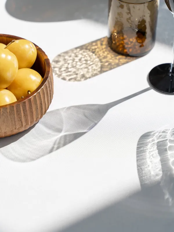 Скатерть, 160х160 см, полиэстер, бело-серая, Milky way, image-4