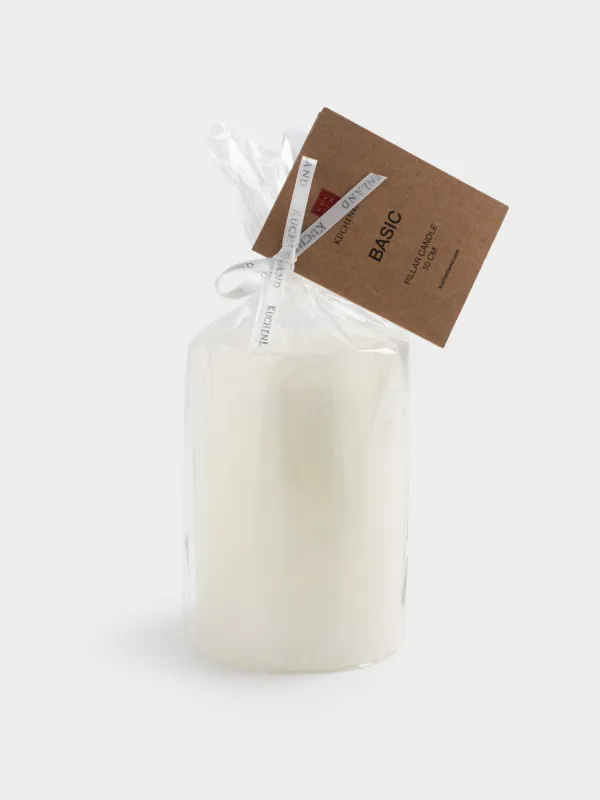 Свеча, 10 см, цилиндрическая, Basic, image-2