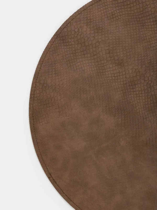 Салфетка под приборы, 38 см, двусторонняя, Змеиная чешуя, Rock, image-2