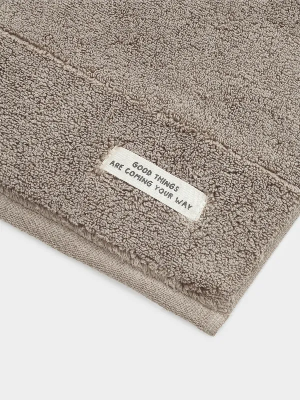 Полотенце, 40х60 см, хлопок, песочное, Super soft cotton, image-4