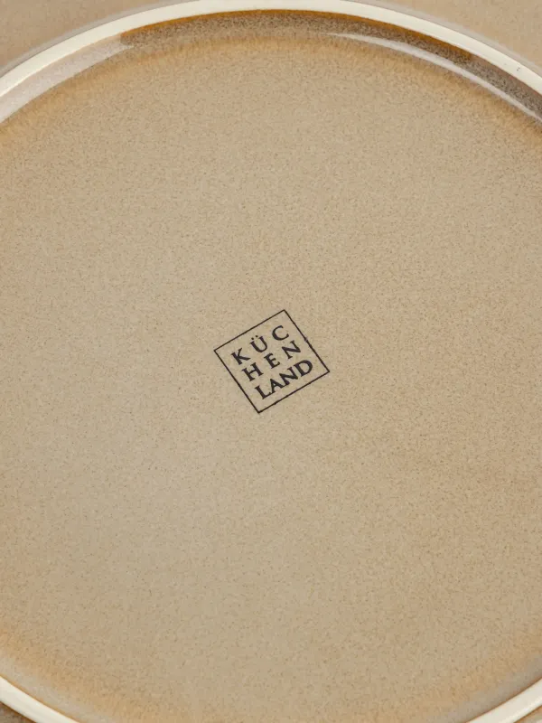 Тарелка закусочная, 22 см, Олень в лесу, Snowy forest, image-4