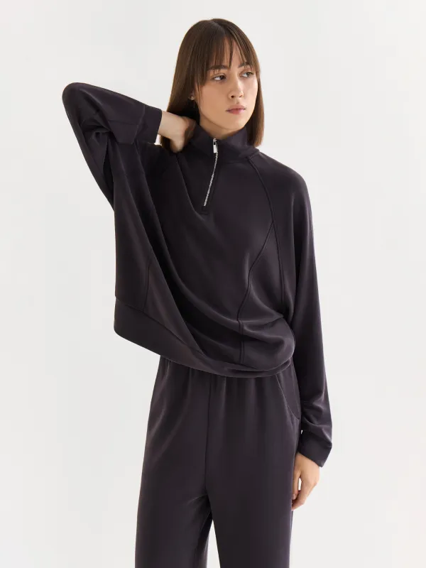 Әйелдер шалбары, өлшемі L, модал/полиэстер/эластан, қоңыр, Alice, image-3