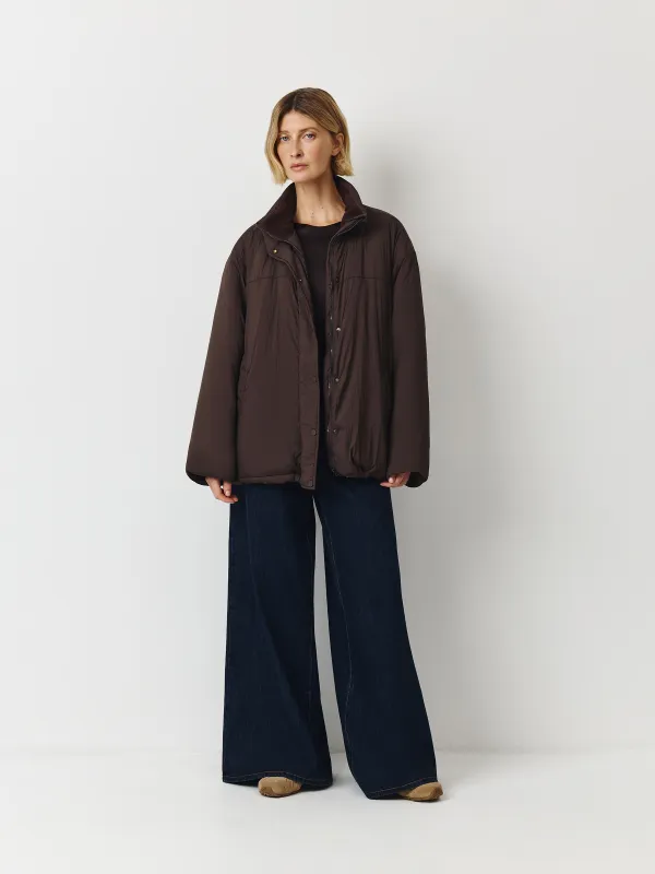 Әйелдер күртесі, өлшемі XS, жылы, полиамид, қоңыр, Brill, image-1