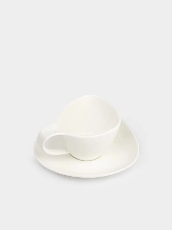 Шай жұбы, 1 тұлға, 2 зат, 180 мл, Фарфор P, ақ, Synergy, image-2